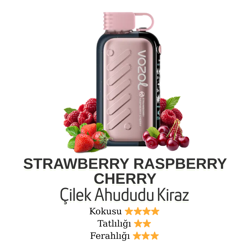 Strawberry Raspberry Cherry - Gear 50000 Vazol