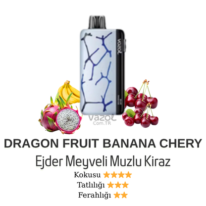Dragon Fruit Banana Cherry - Neon 45000 Vazol