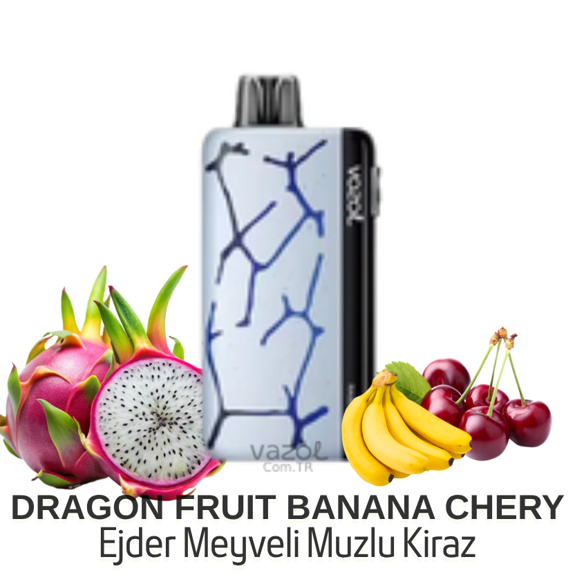 Dragon Fruit Banana Cherry - Neon 45000 Vazol