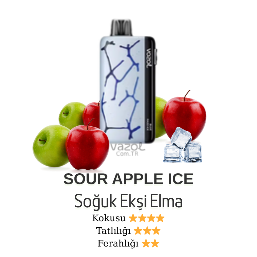 Sour Apple Ice - Neon 45000 Vazol