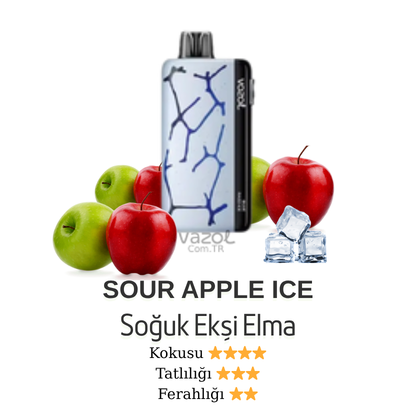 Sour Apple Ice - Neon 45000 Vazol
