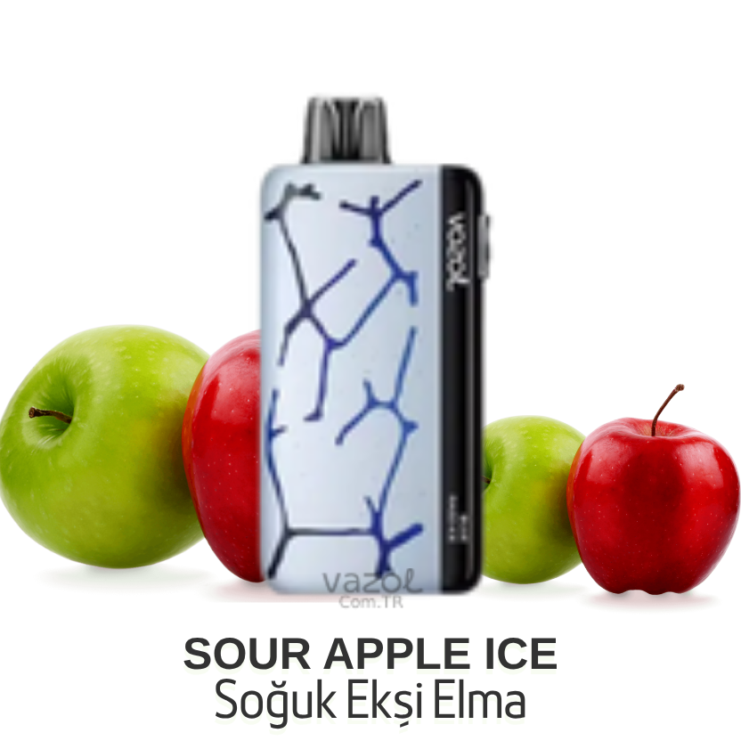 Sour Apple Ice - Neon 45000 Vazol