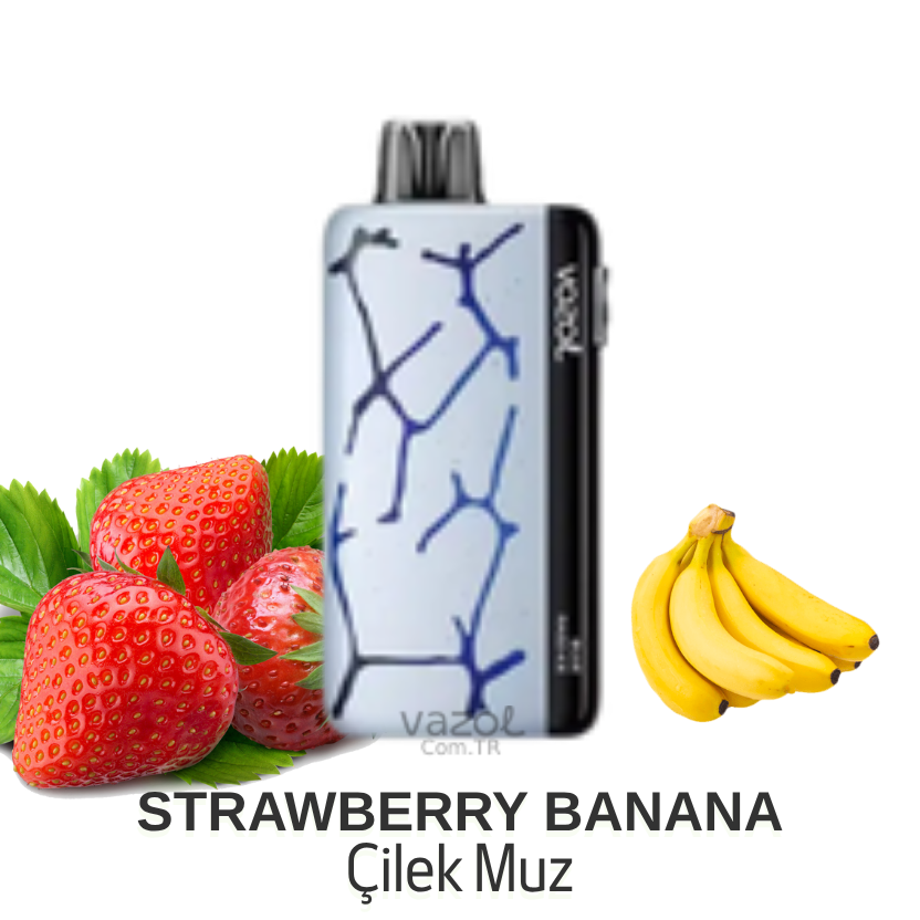 Strawberry Banana - Neon 45000 Vazol