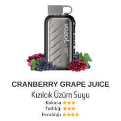 Vozol Gear 50000 - Cranberry Grape Juice