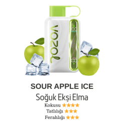 Vozol Star 40000 - Sour Apple Ice